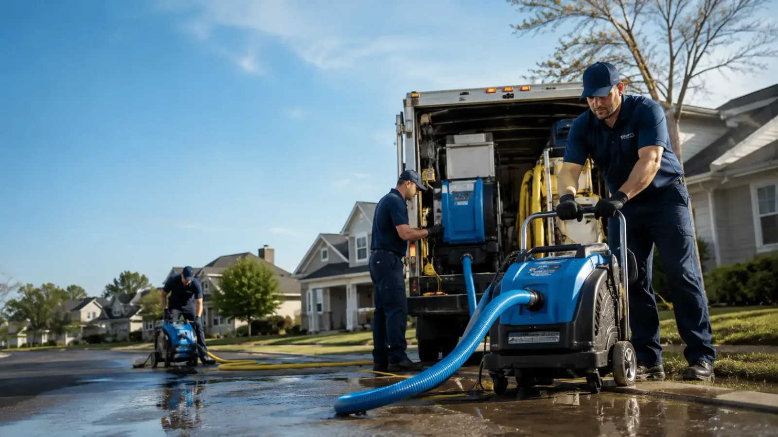 Flood Damage Cleanup in Rock Cave, WV